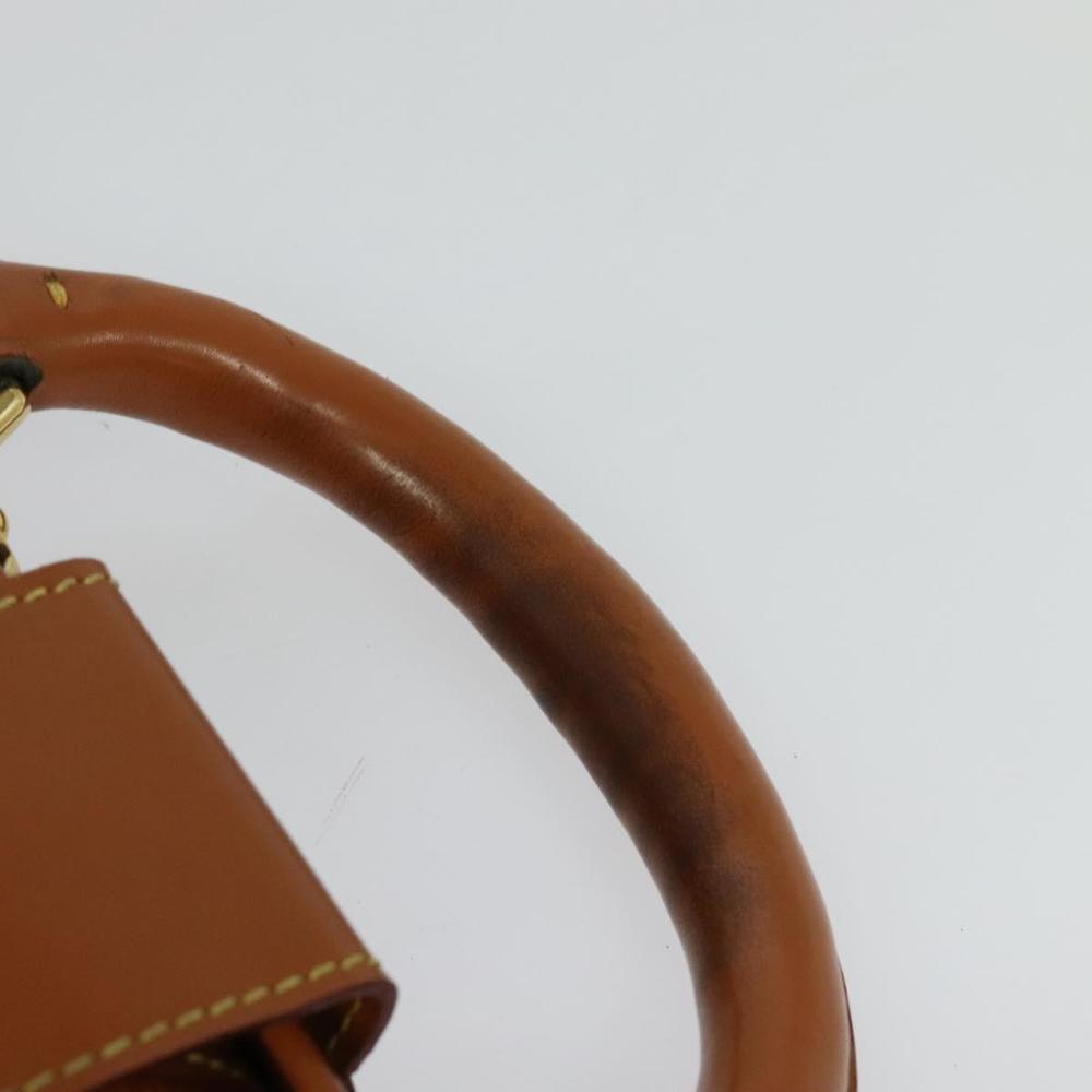 LOUIS VUITTON Epi Serviette Fermoir Business Bag Zipangu Gold M54358 Auth 116738 - Picture 8 of 16